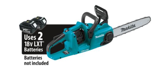 36V (18V X2) LXT® Brushless 14" Chain Saw, Tool Only