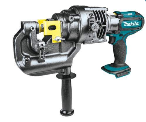 Makita 18V LXT® Lithium‑Ion Cordless 5/16" Metal Hole Puncher, Tool Only