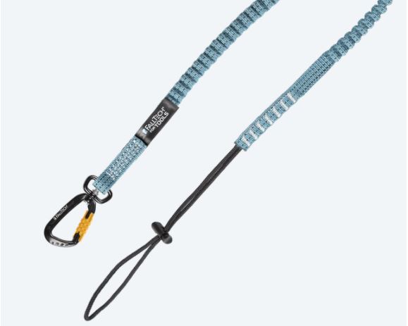Premium Tool Tether, 15 lbs, Choke-on Cinch-loop with Swivel Alum Carabiner, 36", 1/pk