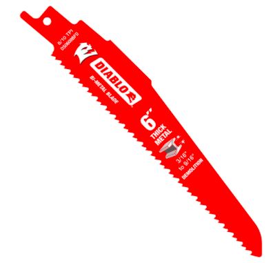 FD 6 in. 8/10 TPI Steel Demon Metal Demolition Recip Blade (5-Pack)