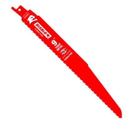 Hoja de demolición de metal grueso FD de 9 pulgadas y 8/10 dientes por pulgada (paquete de 25)