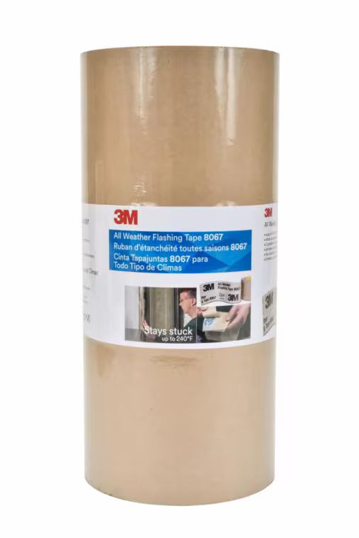 Cinta tapajuntas para todo tipo de clima 8067 color tostado, 4 pulgadas x 75 pies,