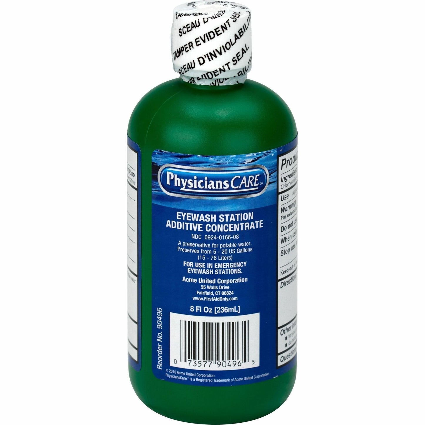 Aditivo para lavaojos, botella de 8 oz