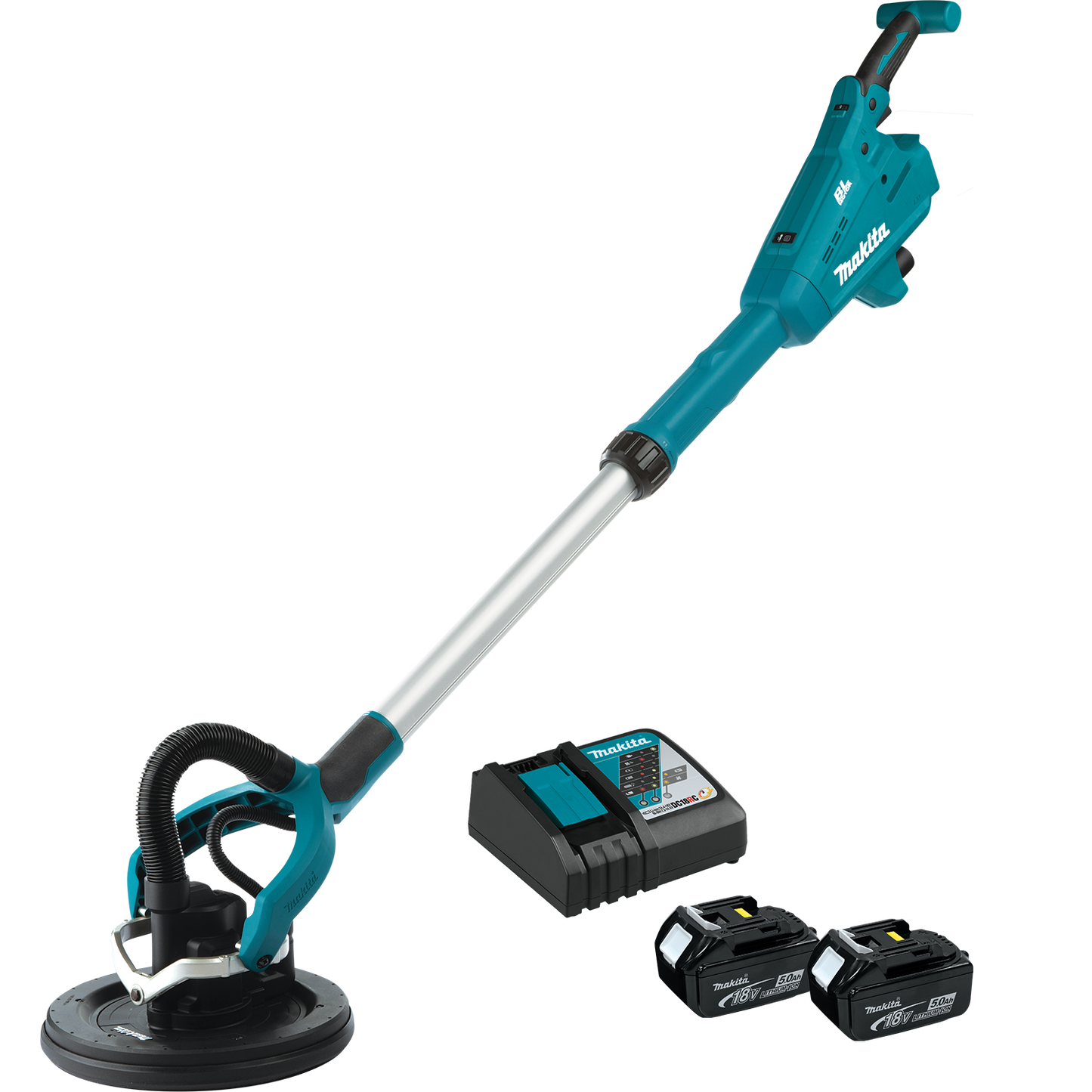 18V LXT® Lithium‑Ion Brushless Cordless 9" Drywall Sander Kit, AWS® Capable (5.0Ah)