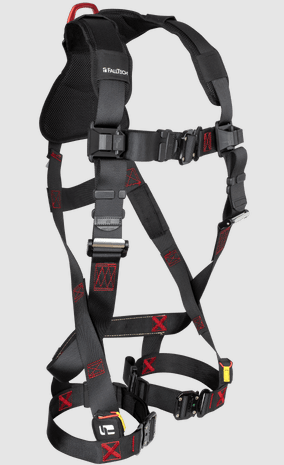 FT-Iron 1D Standard Non-Belted Full Body Harness, Tongue Buckle Leg Adjustment; Small/Med