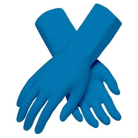 Exam Grade Disposable Latex Glove, Powder Free with Fully Textured Grip - 14 Mil; Large