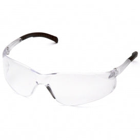Pyramex Clear Anti-Fog Lens with Black Temples