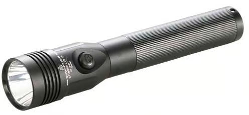 Black Rechargeable Tactical Handheld Flashlight, NiMH 3.6V