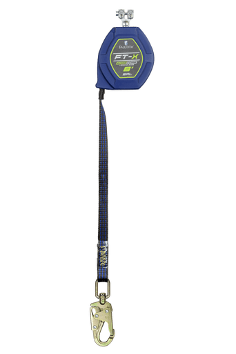 8' FT-X® EdgeCore™ Class 2 Leading Edge Personal SRL-P, Single-leg with Steel Swivel Snap Hook: Weight is 4.30lbs