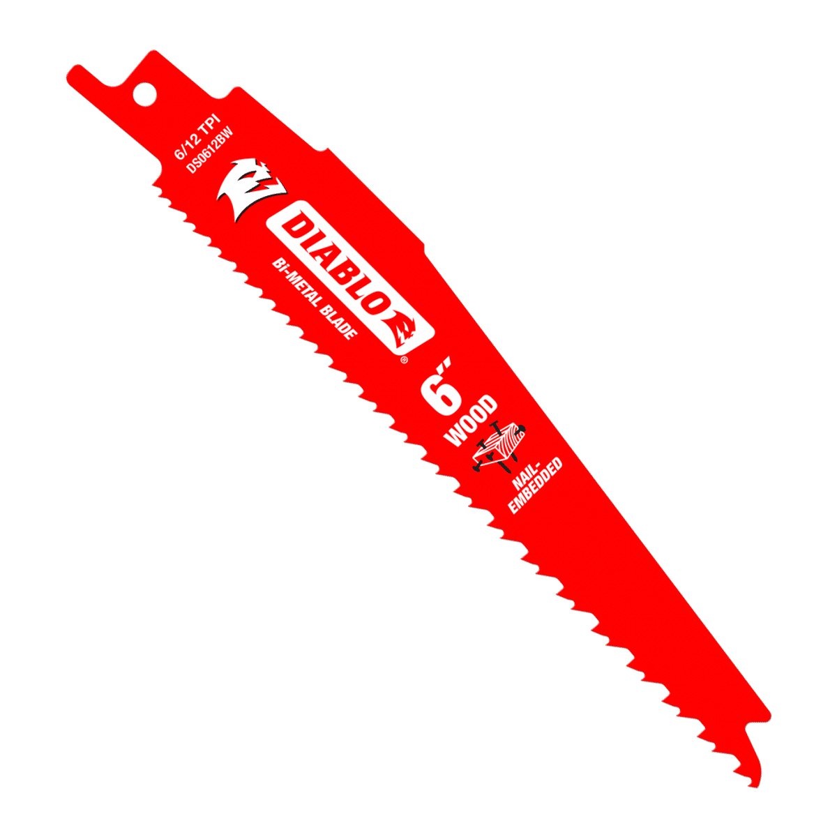 6 in. Bi-Metal Recip Blade for Nail Embedded Wood (25pk)