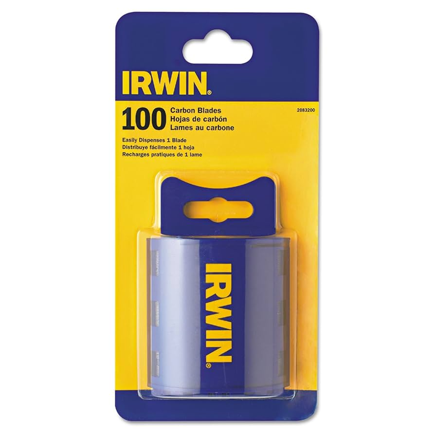 Cuchillas multiusos de carbono Irwin (paquete de 100)