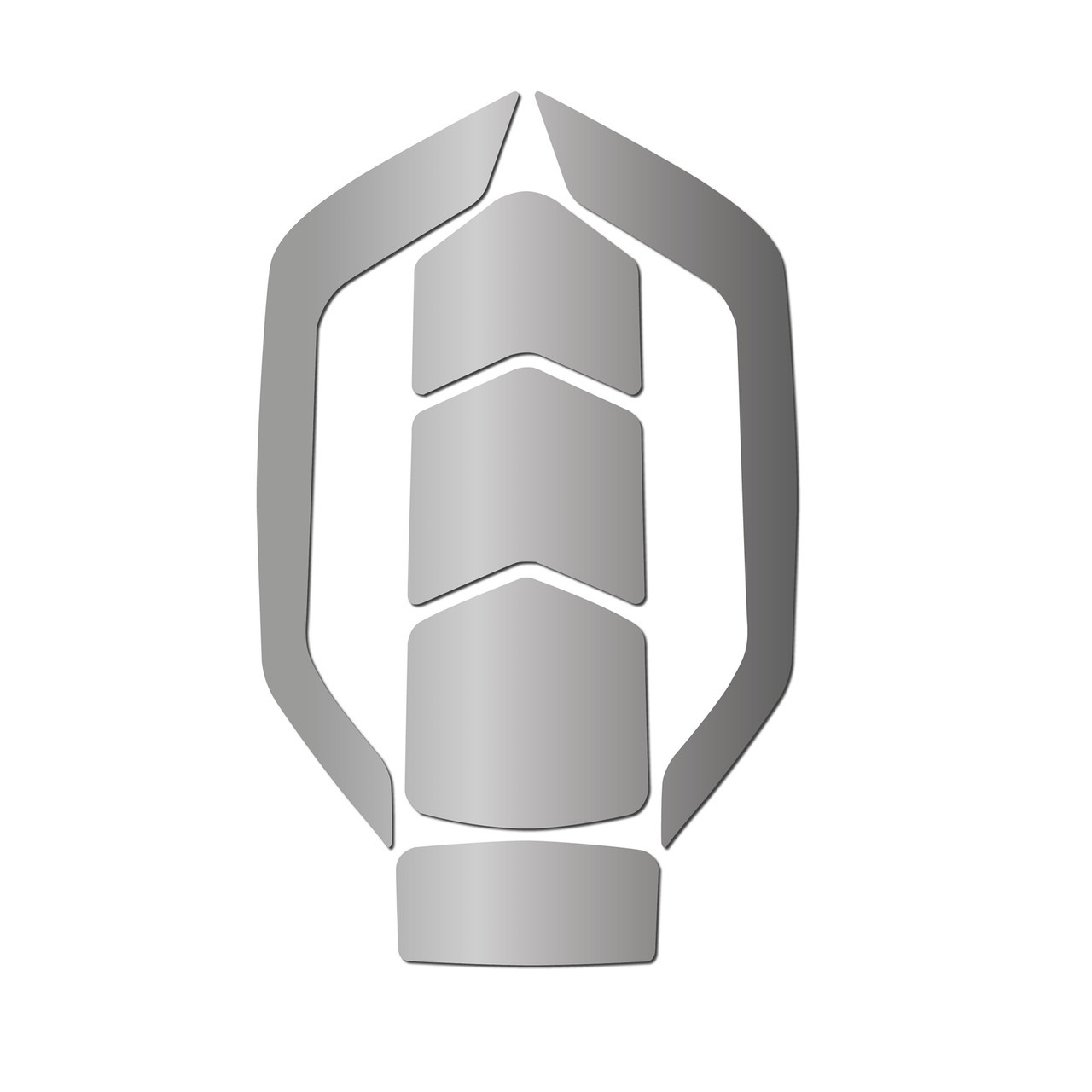 Silver Reflecting Hi Viz Decal Set - only for Zenith X