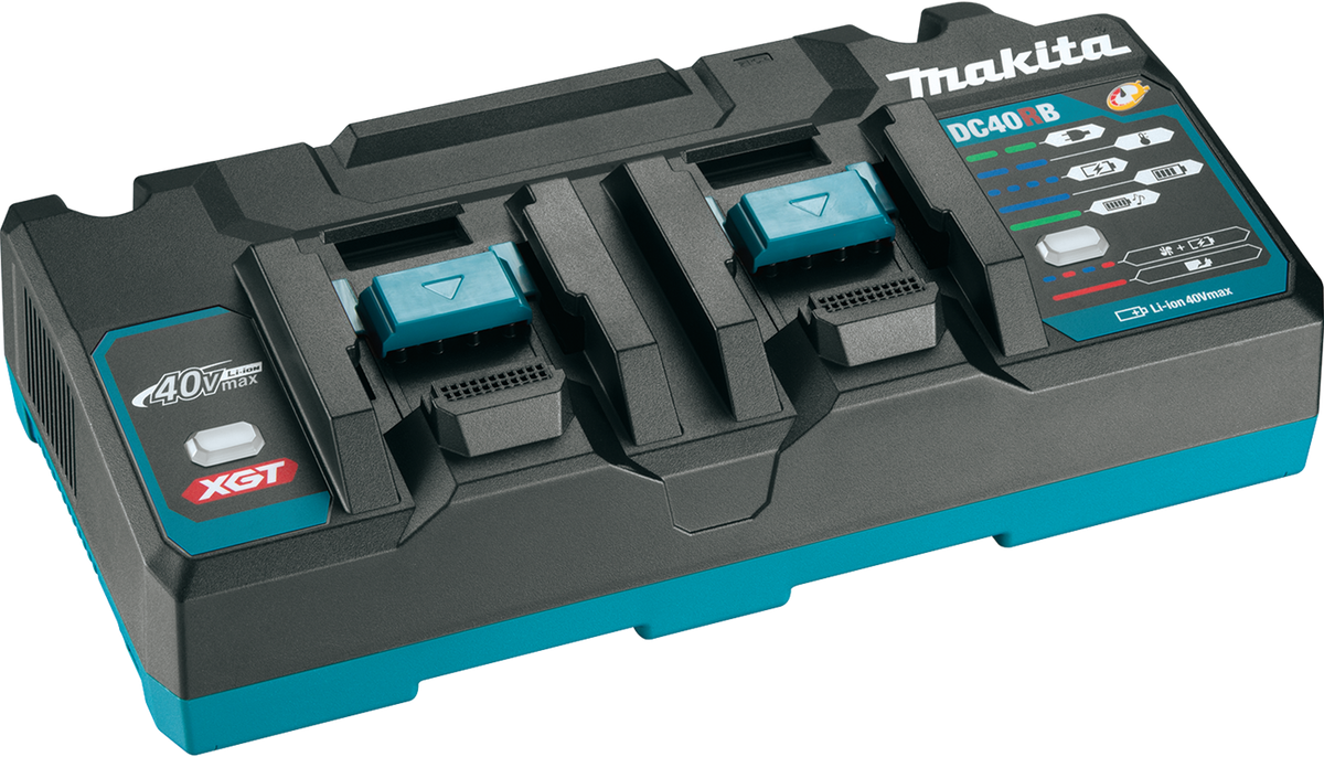 40V max XGT Dual Port Rapid Optimum Charger