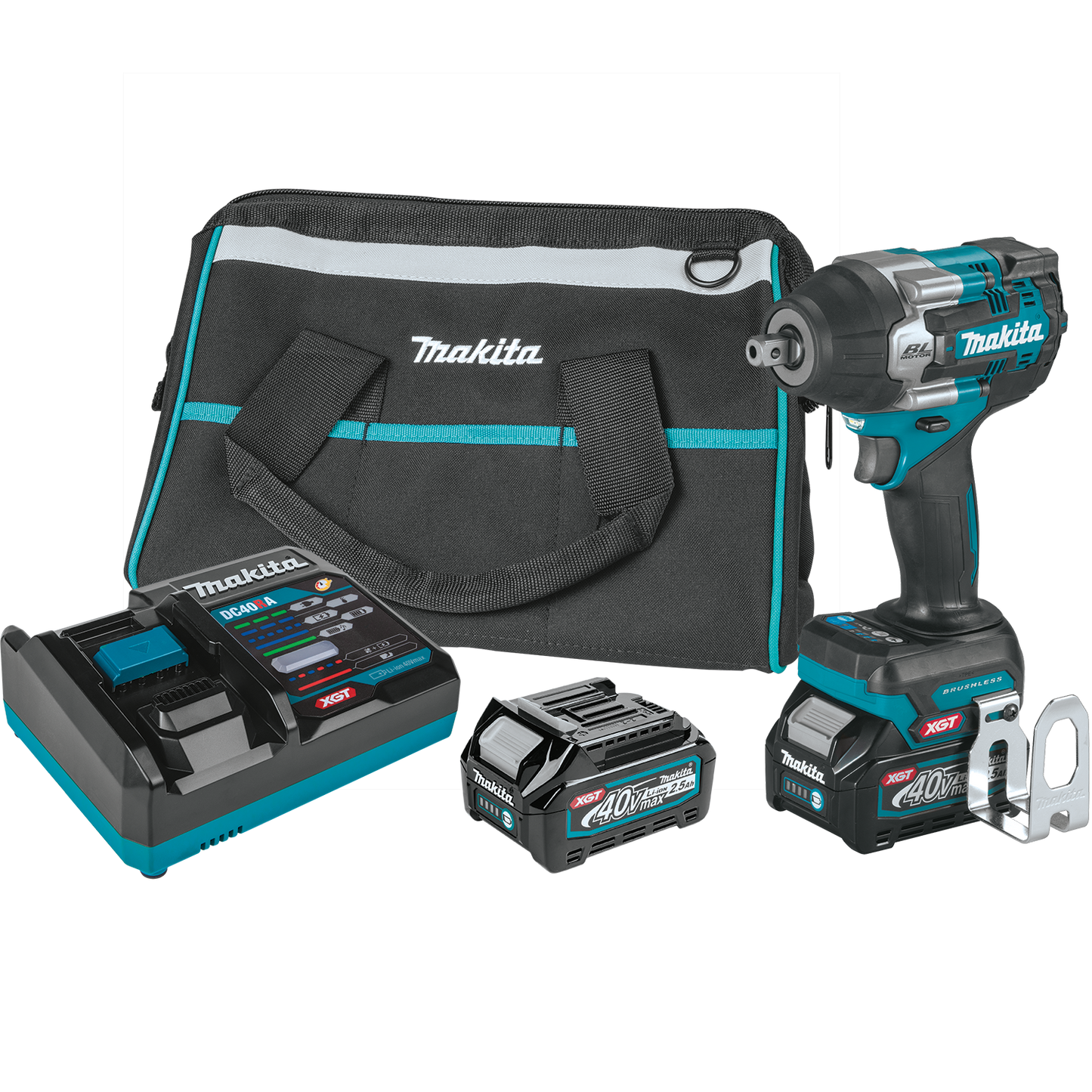 XGT 1/2" Sq. Dr. Impact Wrench Kit, Detent