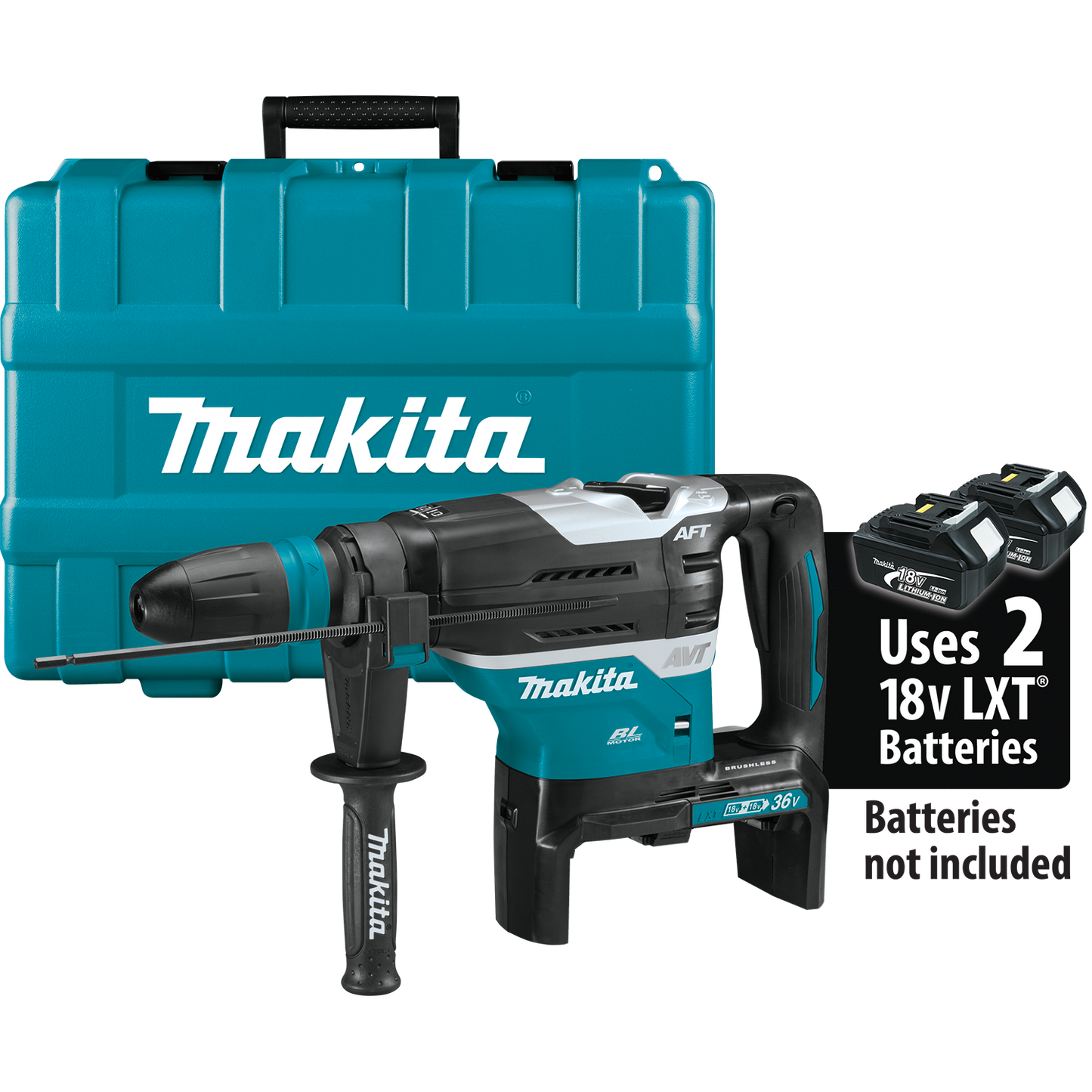 Martillo rotativo AVT 18VX2 de 1-9/16", AWS, solo herramienta