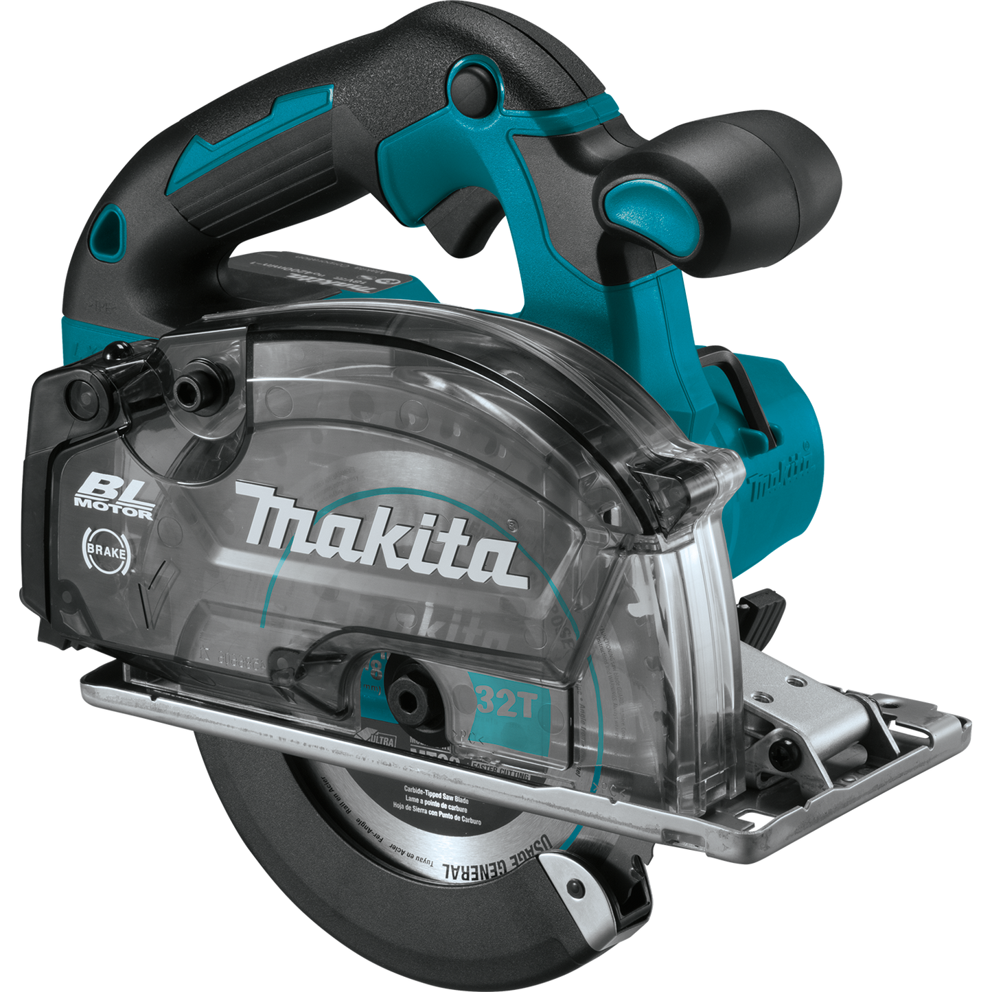Sierra de corte de metal inalámbrica LXT® de iones de litio de 18 V y 14,5 cm (5-7/8"), sin escobillas, con freno eléctrico y recolector de virutas (solo herramienta)