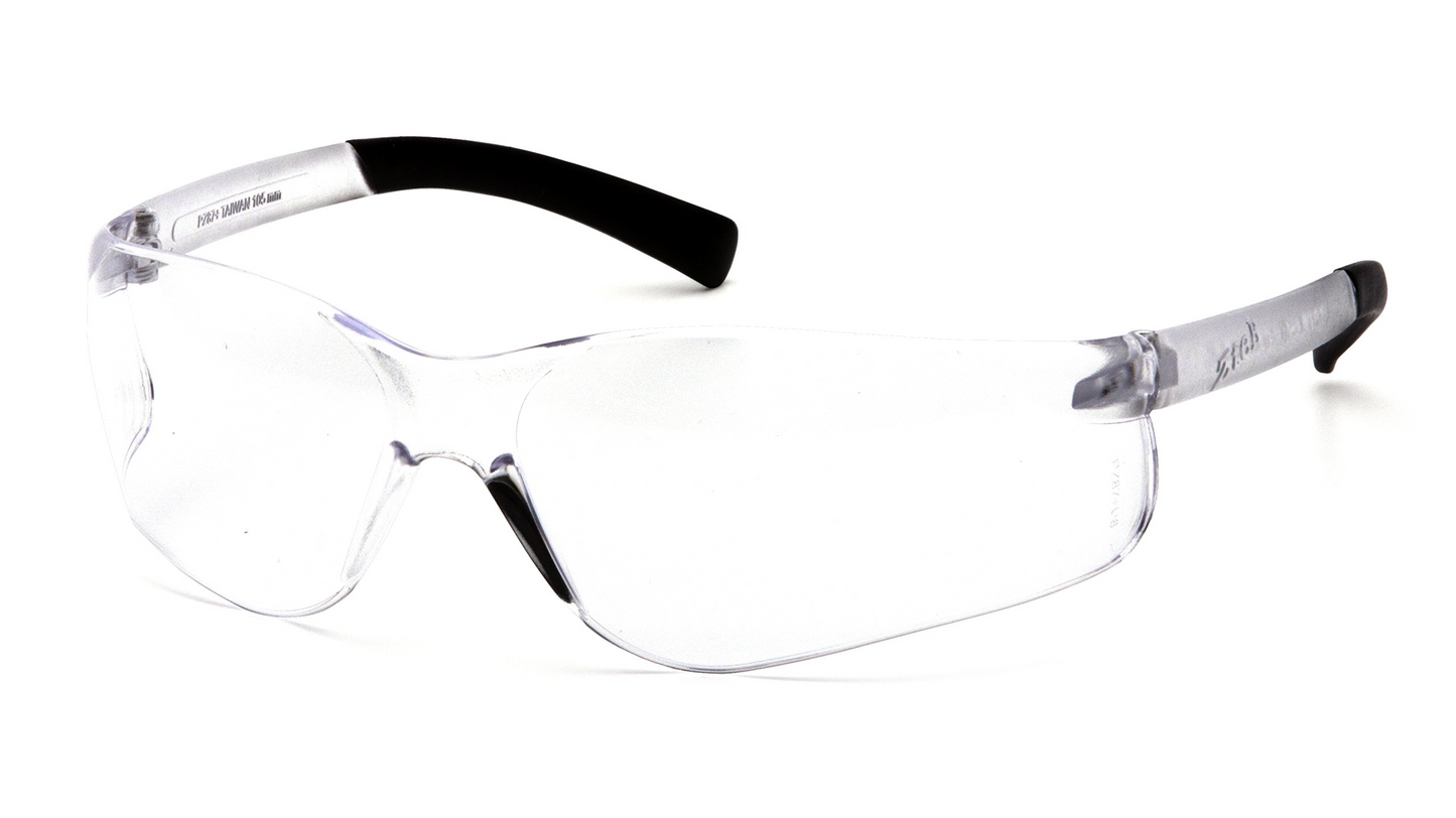Gafas de seguridad Pyramex 2.0 para lectores, transparentes, con puntas de goma