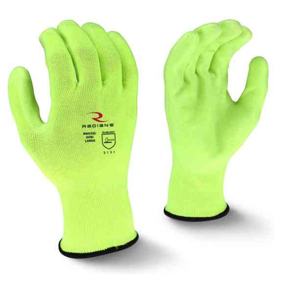 Radians Hi-Vis Yellow Non-Cut Glove XL