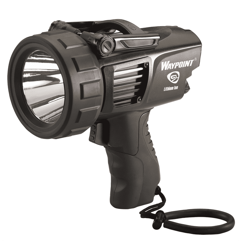 Foco Streamlight 44911 Waypoint con cargador de CA de 120 V, negro, 1000 lúmenes