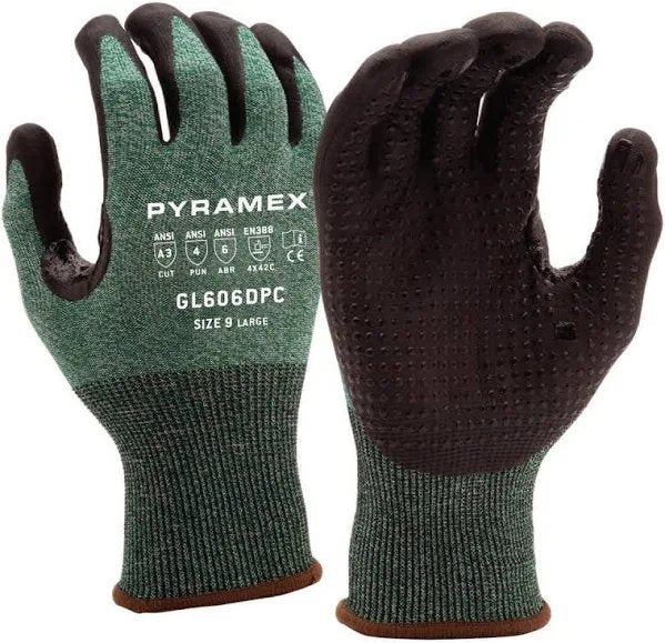 Pyramex Cut 3 Touch-Screen Dot Palm S