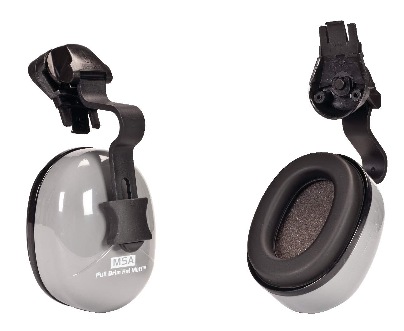 SoundControl SH Cap Model, Use with MSA Slotted Full Brim Helmet, Gray