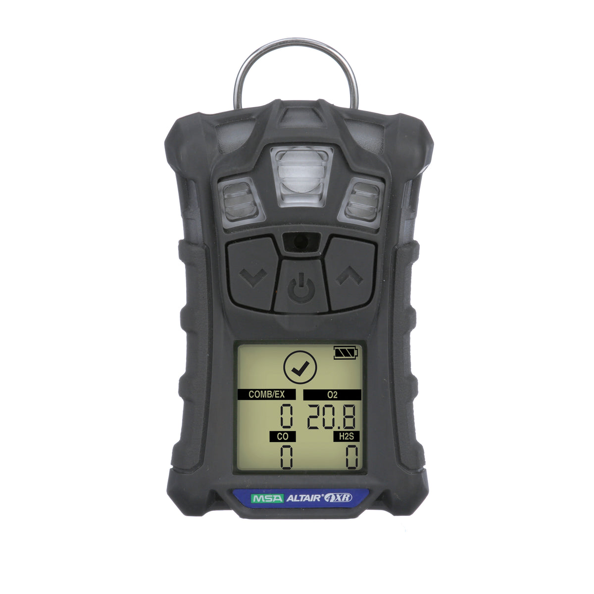 Detector multigas ALTAIR 4XR (LEL, O₂, H₂S y CO), estuche de color carbón, cargador norteamericano