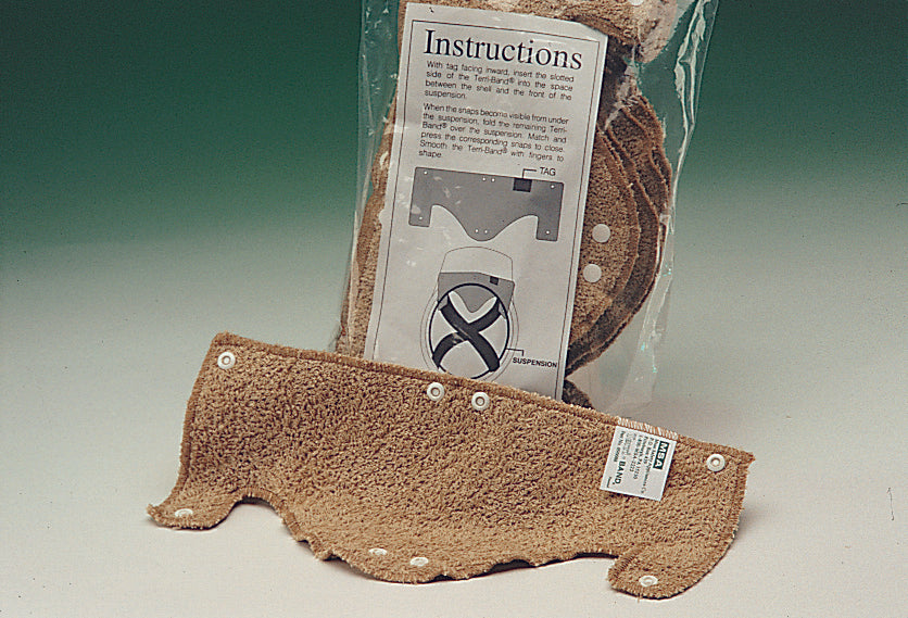 SWEATBAND, COTTON TERRY, 10/PKG