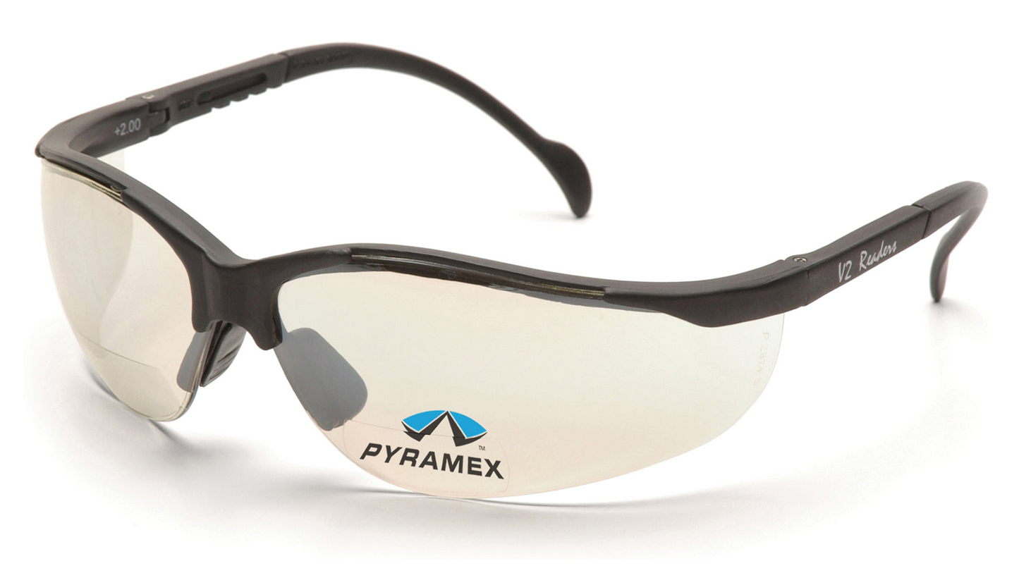 I/O Mirror Venture II Reader Safety Glasses, 2.5