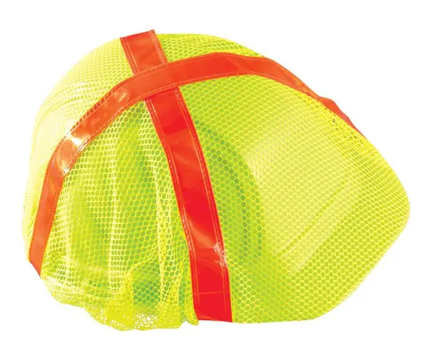 Funda para casco de alta visibilidad REGULAR: Amarilla