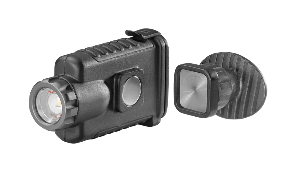 SHL2R 500 Lumen Rechargeable, Focusable Side Light, 2 Lithium Batteries, 3 Mounts