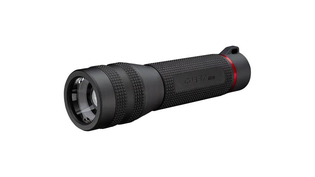 GX20 Waterproof Flashlight, 1200 Lumens, 4AAA