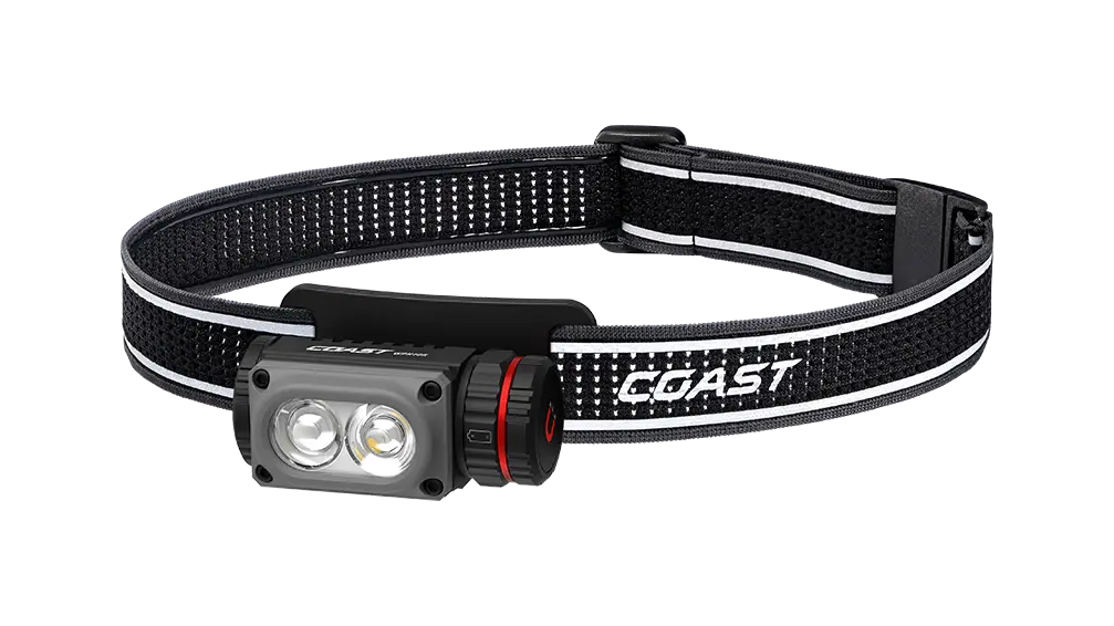 WPH10R 1000 Lumen, Dual Color, Waterproof Headlamp with Magnet and Hat Clip