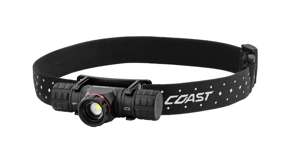 XPH30R 1000 Lumen Professional Series Headlamp Dual Power, Magnet, Silicone Strap