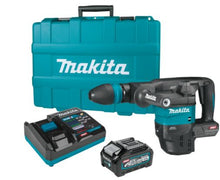 Kit de martillo demoledor inalámbrico XGT® de 40 V máx., sin escobillas, de 15 lb, AVT®, compatible con brocas SDS‑MAX y compatible con AWS® (4,0 Ah)<br>