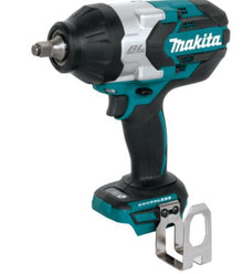 Llave de impacto inalámbrica LXT de iones de litio de 18 V, sin escobillas, de alto torque, con accionamiento cuadrado de 1/2" y anillo de fricción...