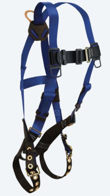 Arnés de cuerpo completo estándar sin cinturón con anillo en D frontal Contractor+; extragrande