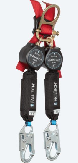 6' Class 1 Dual SRL Steel Snap Hook