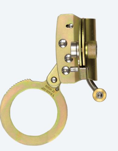 Hinged Trailing Fall Arrester, Alloy Steel with Anti-panic