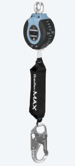 9' Class B Web Max SRL Single-leg Swivel Eye + Steel Snap Hook DuraTech