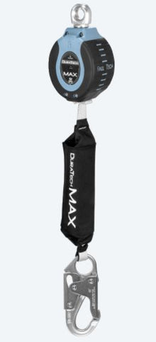 9' Class B Web Max SRL Single-leg Swivel Eye + Steel Snap Hook DuraTech