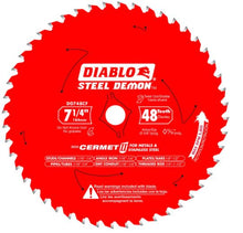 7-1/4 in. x 48 Tooth Steel Demon Cermet II Saw Blade for Metals and Stainless Steel