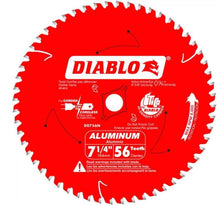 FD 7-1/4 x 56-Teeth Aluminum Cutting Saw Blade