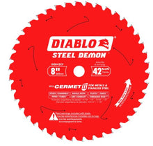 FD 8 in. x 42 Tooth Steel Demon Cermet II Carbide Blade for Ferrous Metals & Stainless Steel