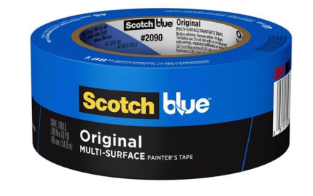 ScotchBlue™ Original Painter's Tape 2090-48NC, 1.88 in x 60 yd (48mm x 54,8m) 18/case