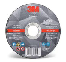 3M Silver Cut-Off Wheel, 87465, T1, 4.5 in x .045 in x 7/8 in