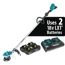 Kit de desbrozadora sin escobillas LXT® de 36 V (18 V x 2) con 4 baterías (5,0 Ah)