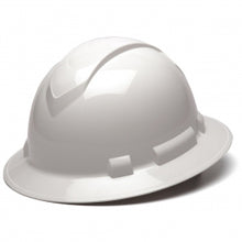 Ridgeline White Full Brim Vented Style 4-Point Standard Ratchet