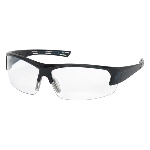 Rimless Safety Glasses with Clear Temple, Clear Lens and Anti-Scratch / FogLess 3Sixty Coating