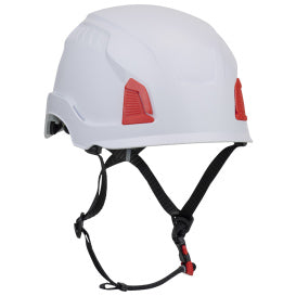 Traverse; White; Non-Vented, Industrial Climbing Helmet with Mips Technology