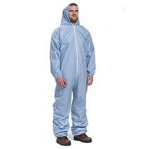 Posi-Wear Flame Resistant Coverall with Hood, Elastic Wrists and Ankles XL